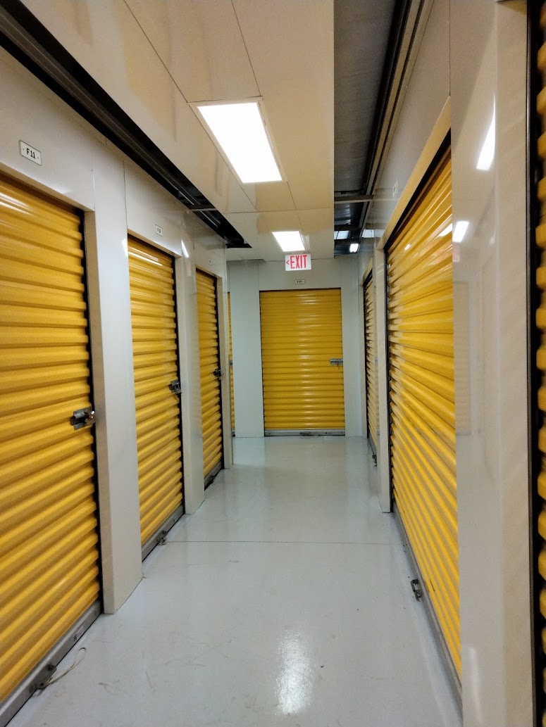 Yellow Interior Storage Units
